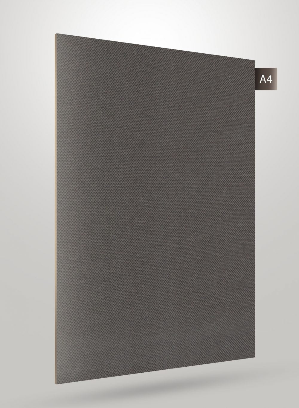 Multi-colored fabric laminate with matte finish and textured pattern, showing a subtle grid design on its surface.
