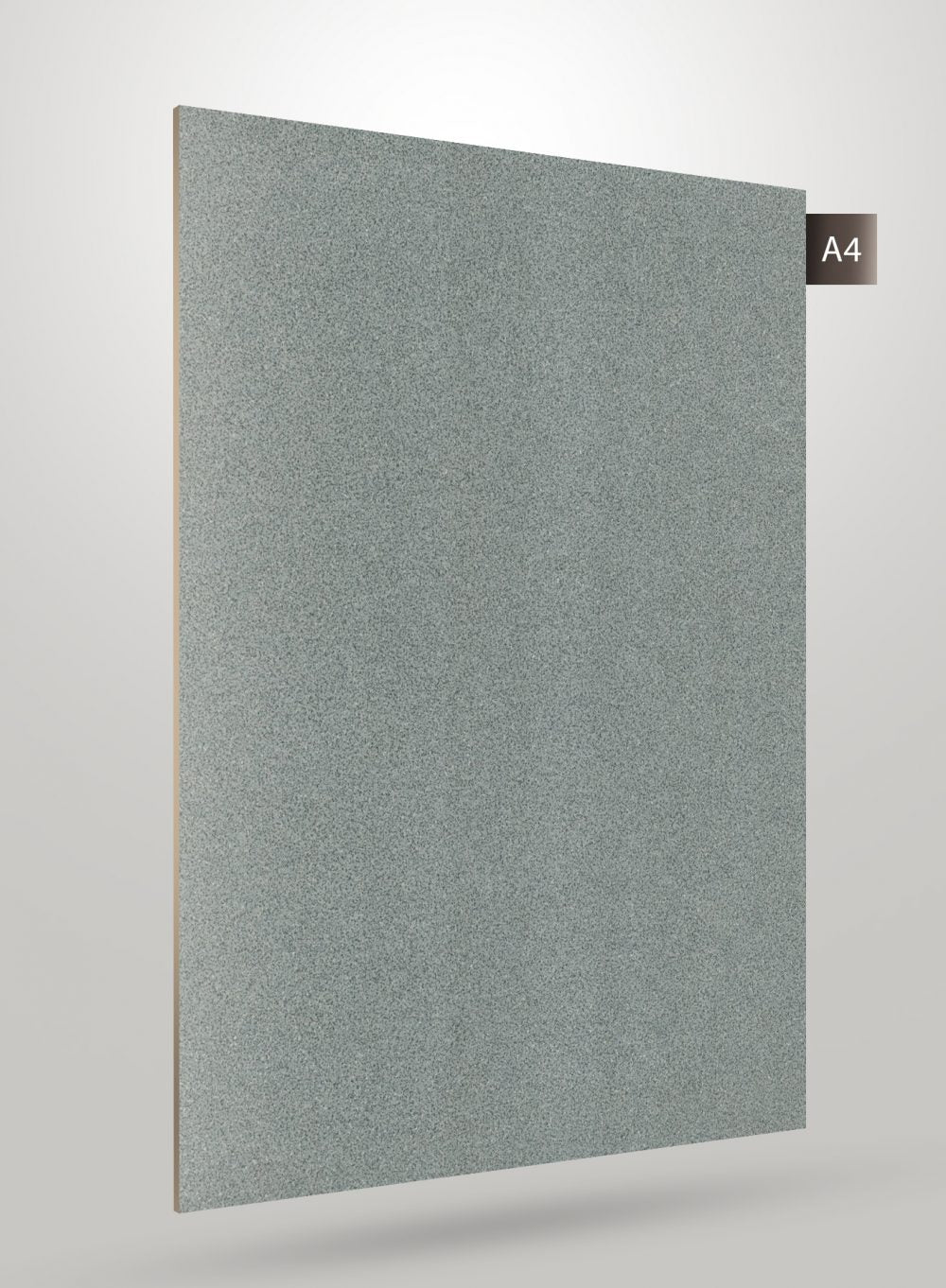 Multi-colour fabric laminate with matte finish and textured surface, showing subtle speckled pattern on a grey background.