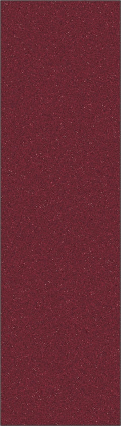 Red metallic laminate with textured finish and speckled pattern, showing subtle sheen and fine grain details.