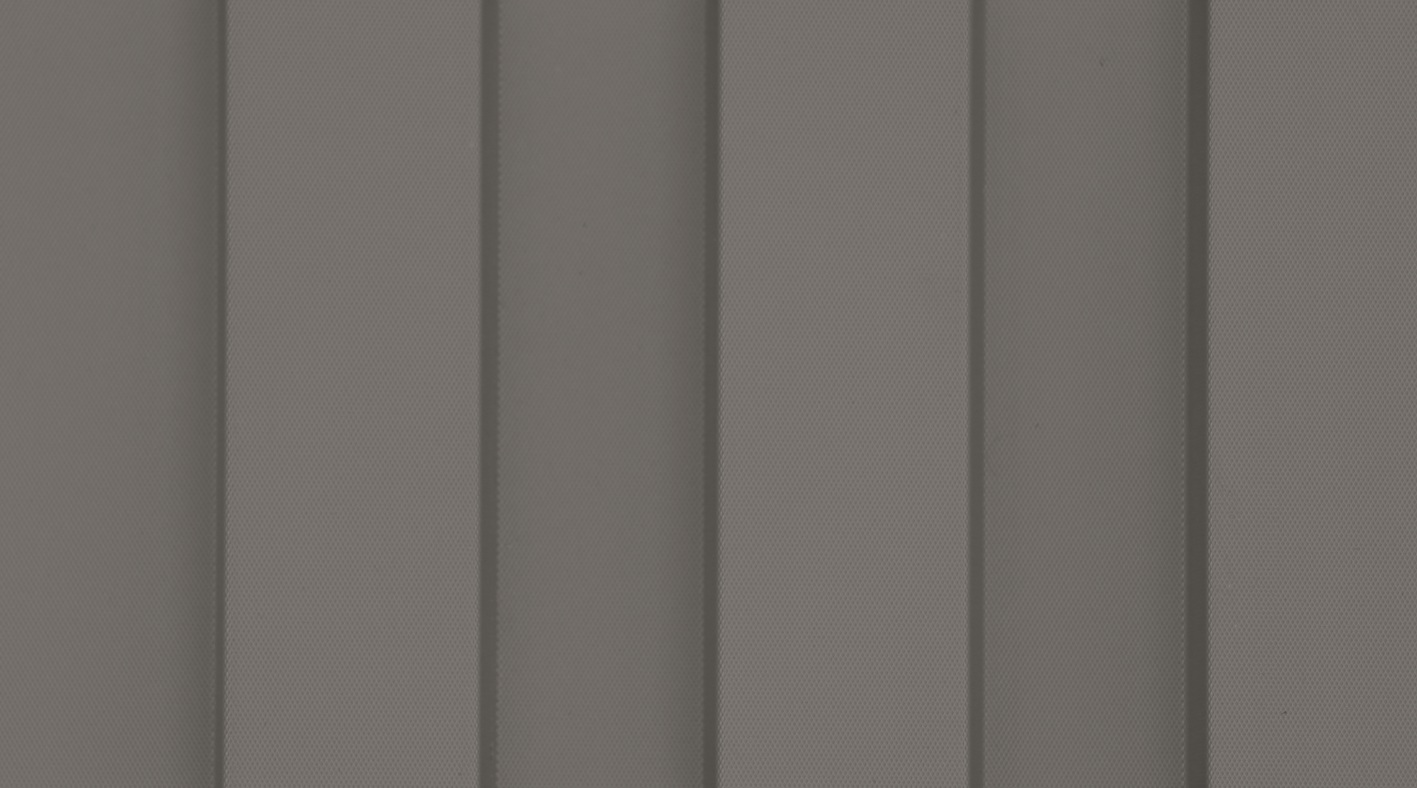 Monoso Cressida Taupe Grey louver, matte texture bamboo fiber composite panel