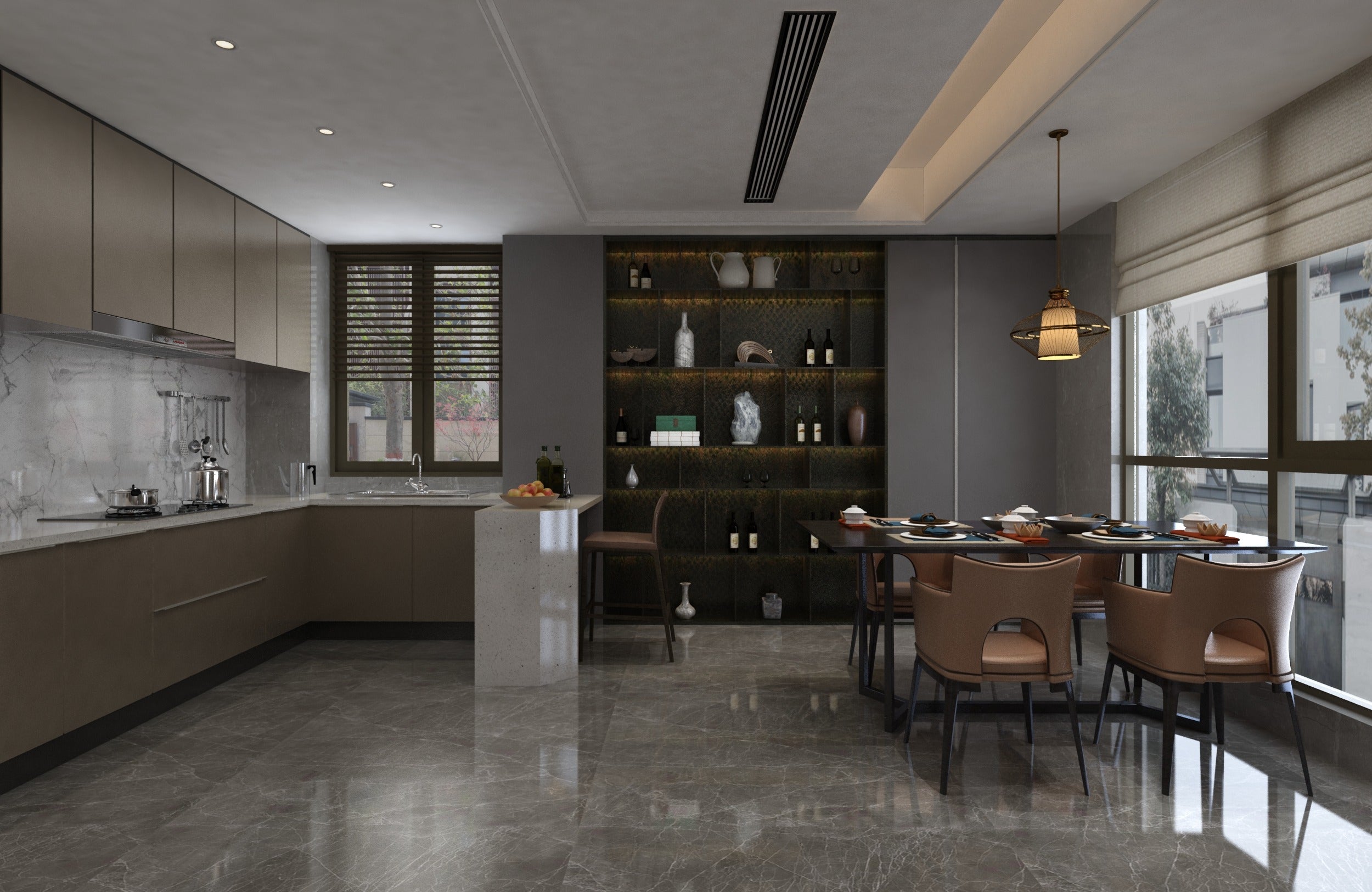 Decorative Solid Colour Laminate 8*4 ft 1.25 mm - CRYSTAL 1176