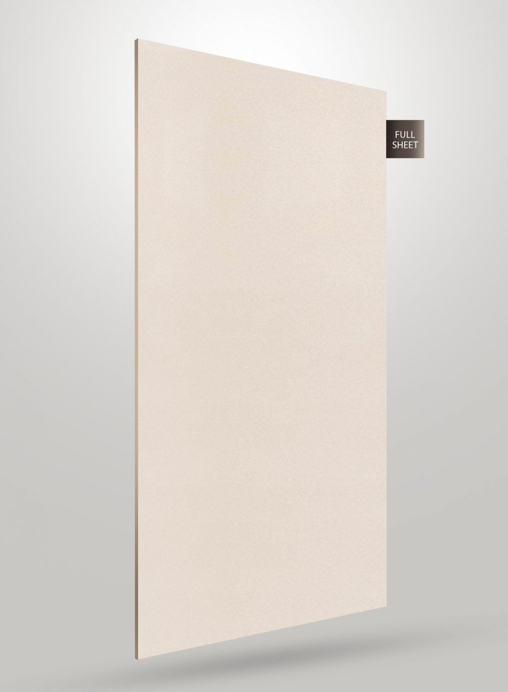 Multi-colour patterned laminate sheet with high gloss finish and smooth texture, displayed as full sheet.