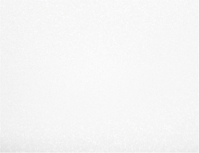 White textured laminate sheet with plain color finish and subtle texture visible in the surface.