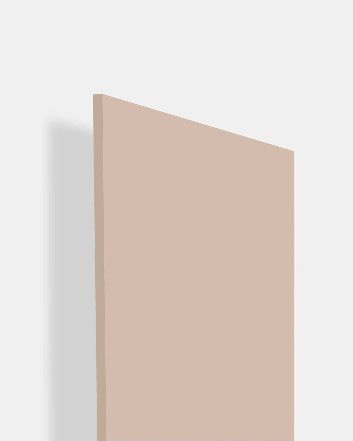 Mocha Beige Plain Colors High Gloss Acrylic Laminate