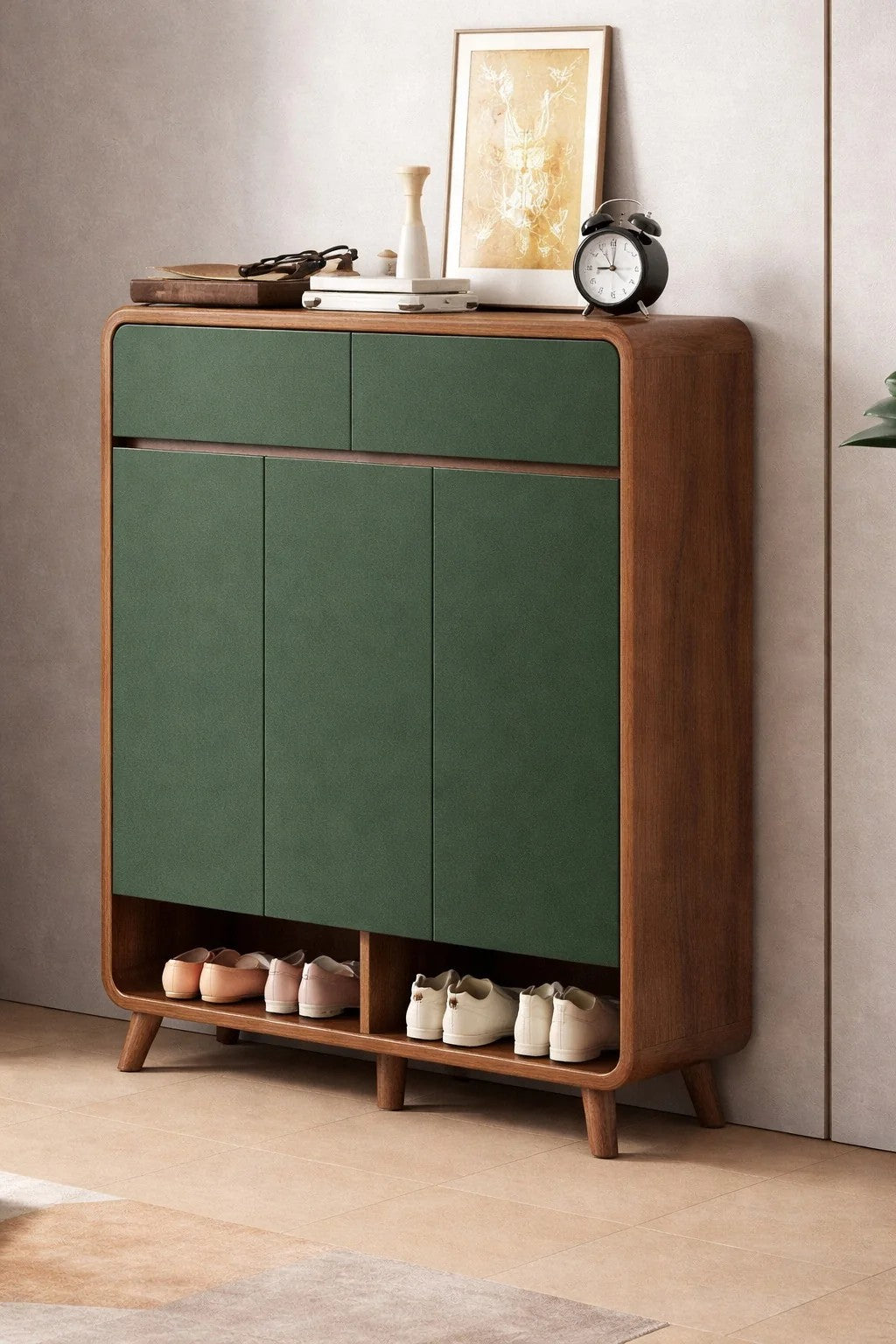 Mystic Green Plain Colors High Gloss Acrylic Laminate