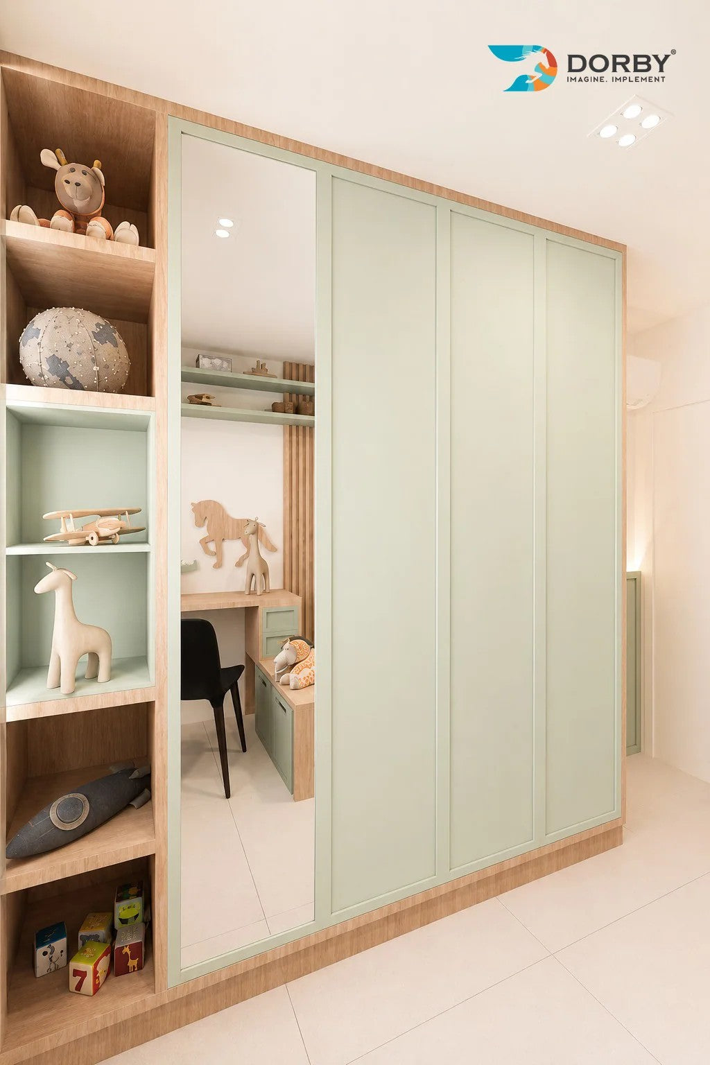 Linen Green Plain Colors Matte Acrylic Laminate