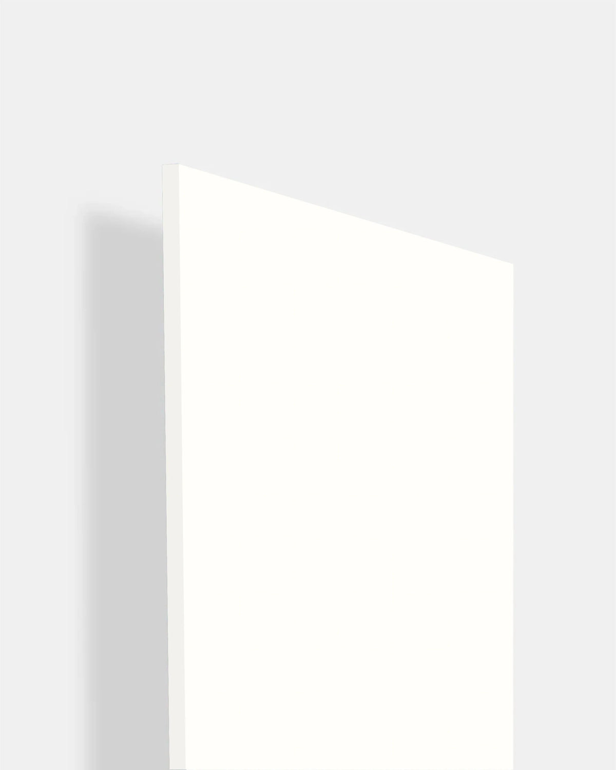 Frosted White Plain Colors High Gloss Acrylic Laminate