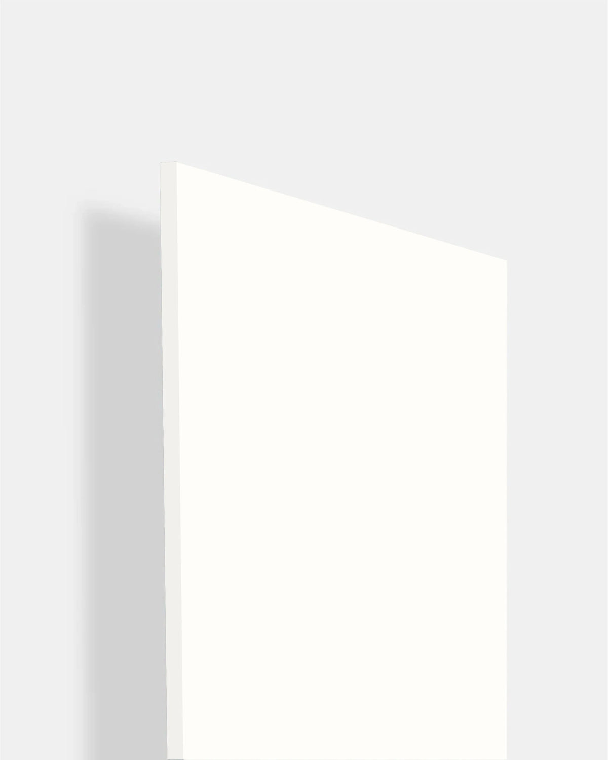 Buttery White Plain Colors High Gloss Acrylic Laminate