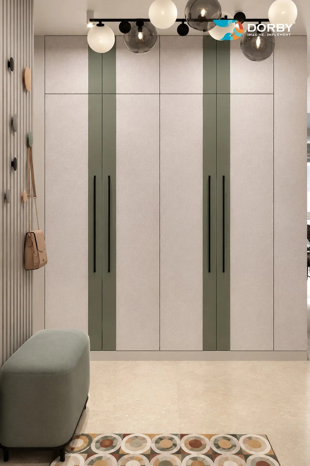 Metalic Grey Plain Colors High Gloss Acrylic Laminate