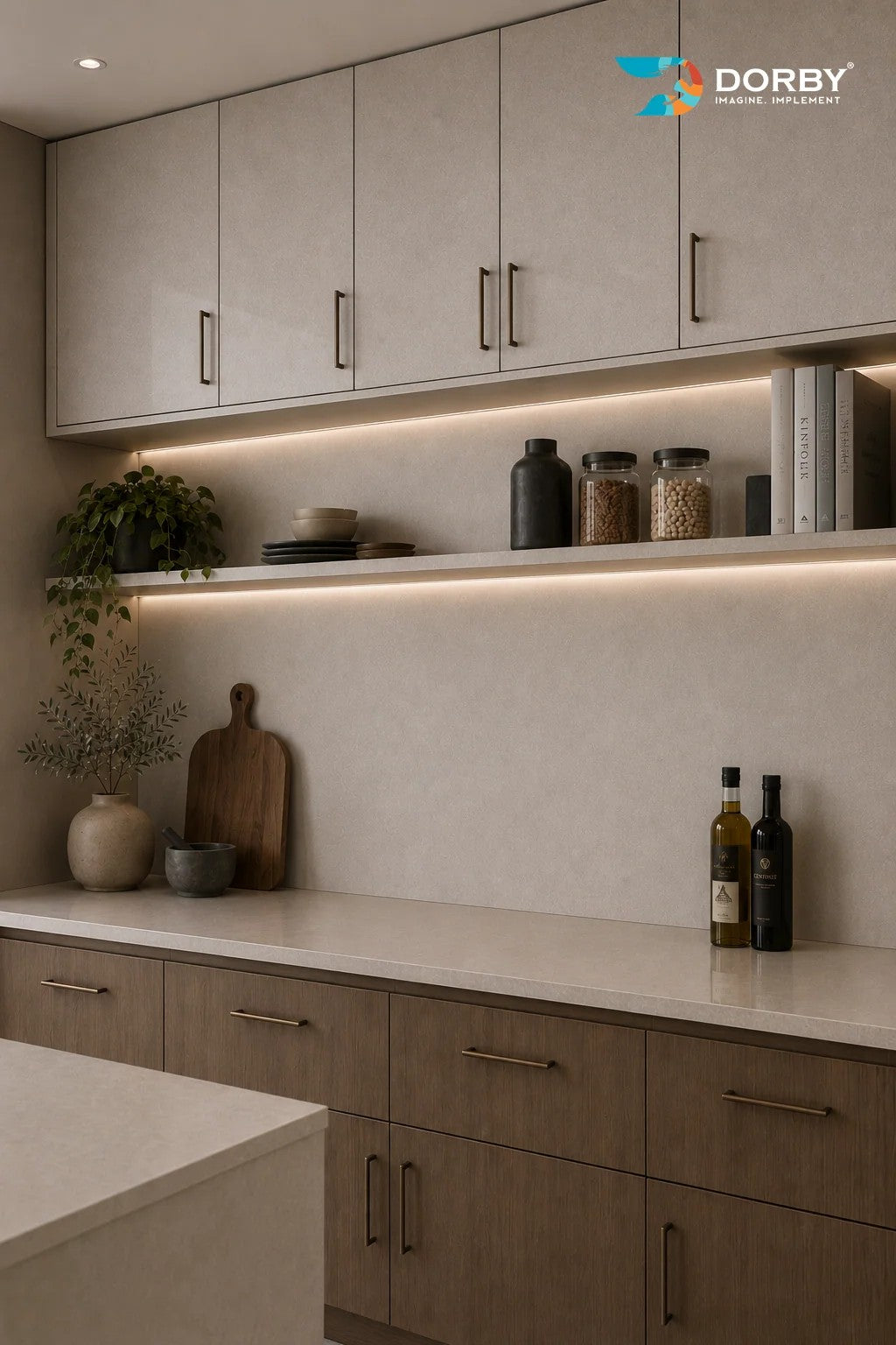 Metalic Grey Plain Colors High Gloss Acrylic Laminate