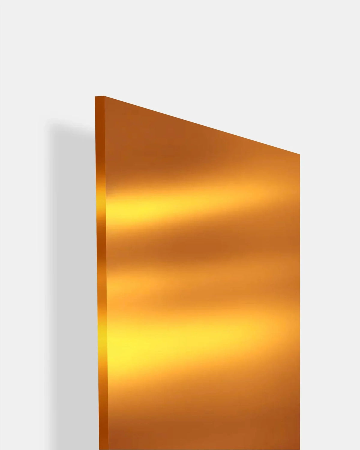 Copper Gold Metallic Mirror Acrylic Laminate