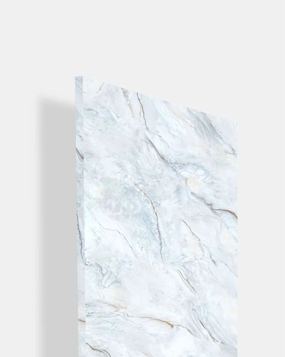 Calacatta Gold White Marble & Stone Texture Acrylic Laminate