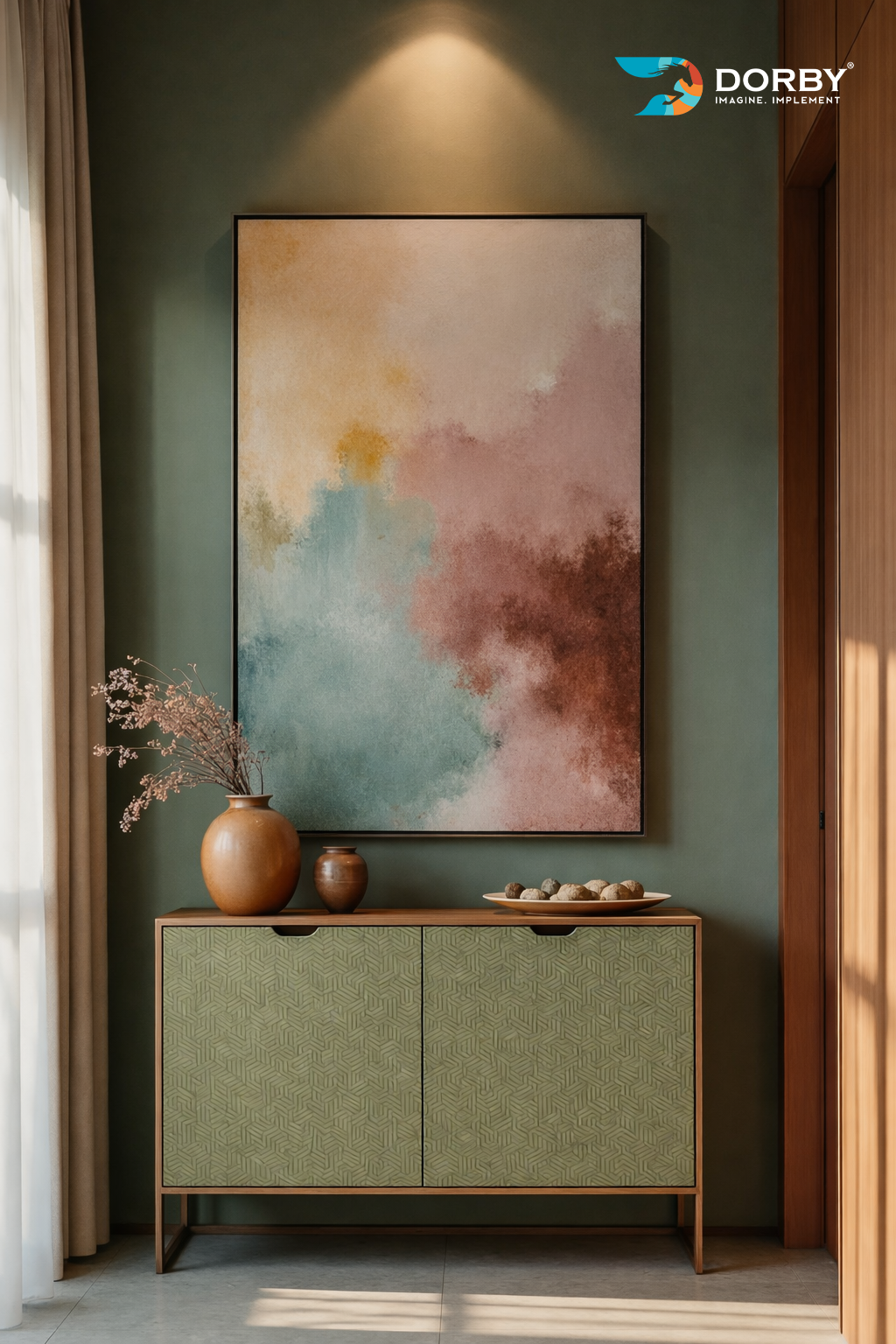 Clary Jade - AT 180 Green Designer Texture Laminate - Dorby mica