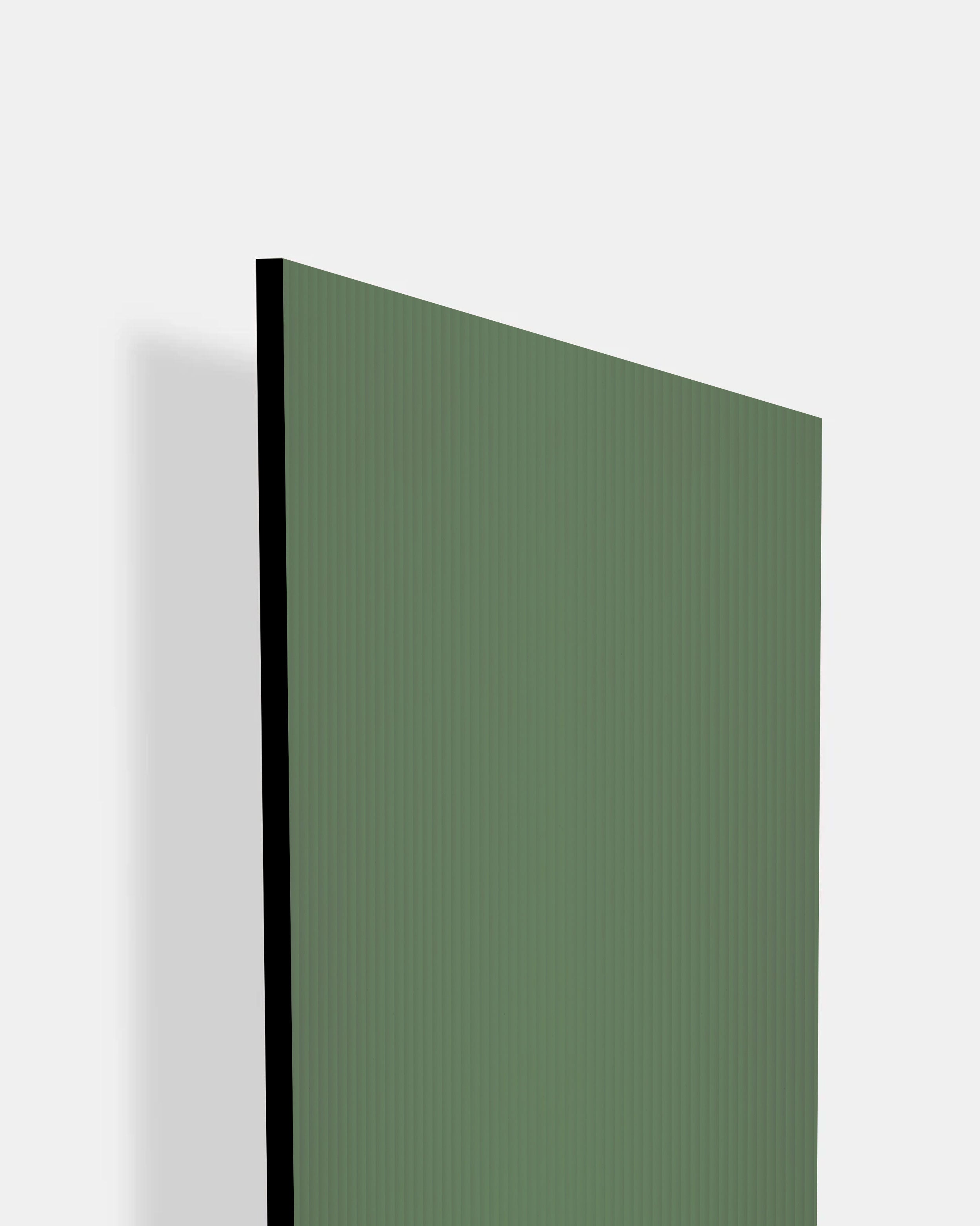 Shore - BF 146 Green Fluted Texture Laminate - Dorby mica