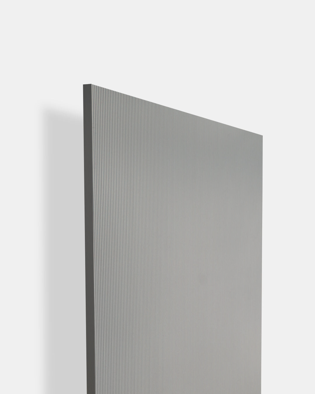 Sea Pearl - BF 9156 Grey Fluted Texture Laminate - Dorby mica