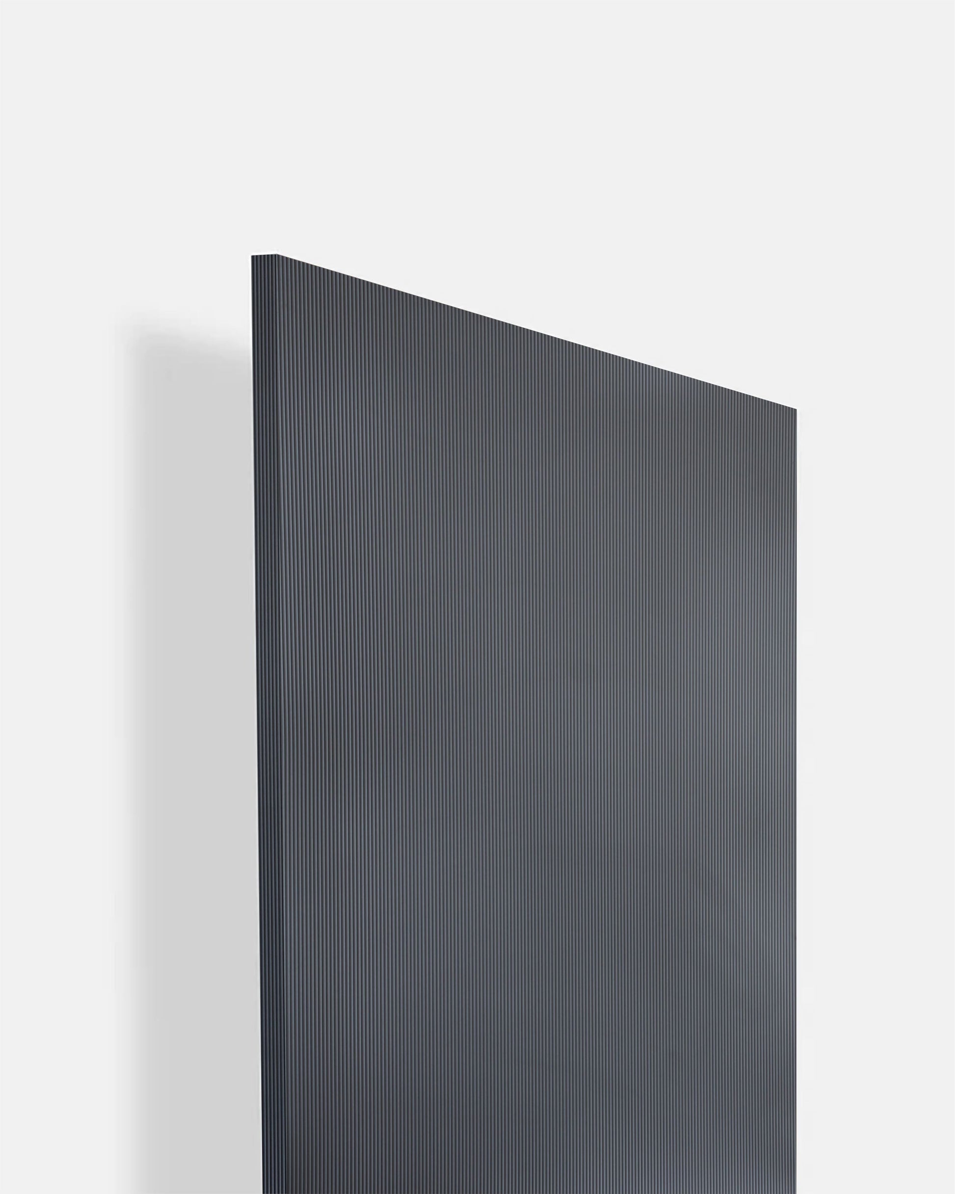 Magnetic Grey - BF 9178 Grey Fluted Texture Laminate - Dorby mica