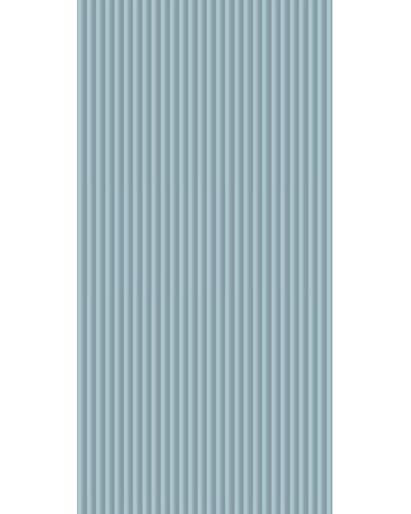 Whyte Blue - BF 9179 Blue Fluted Texture Laminate - Dorby mica