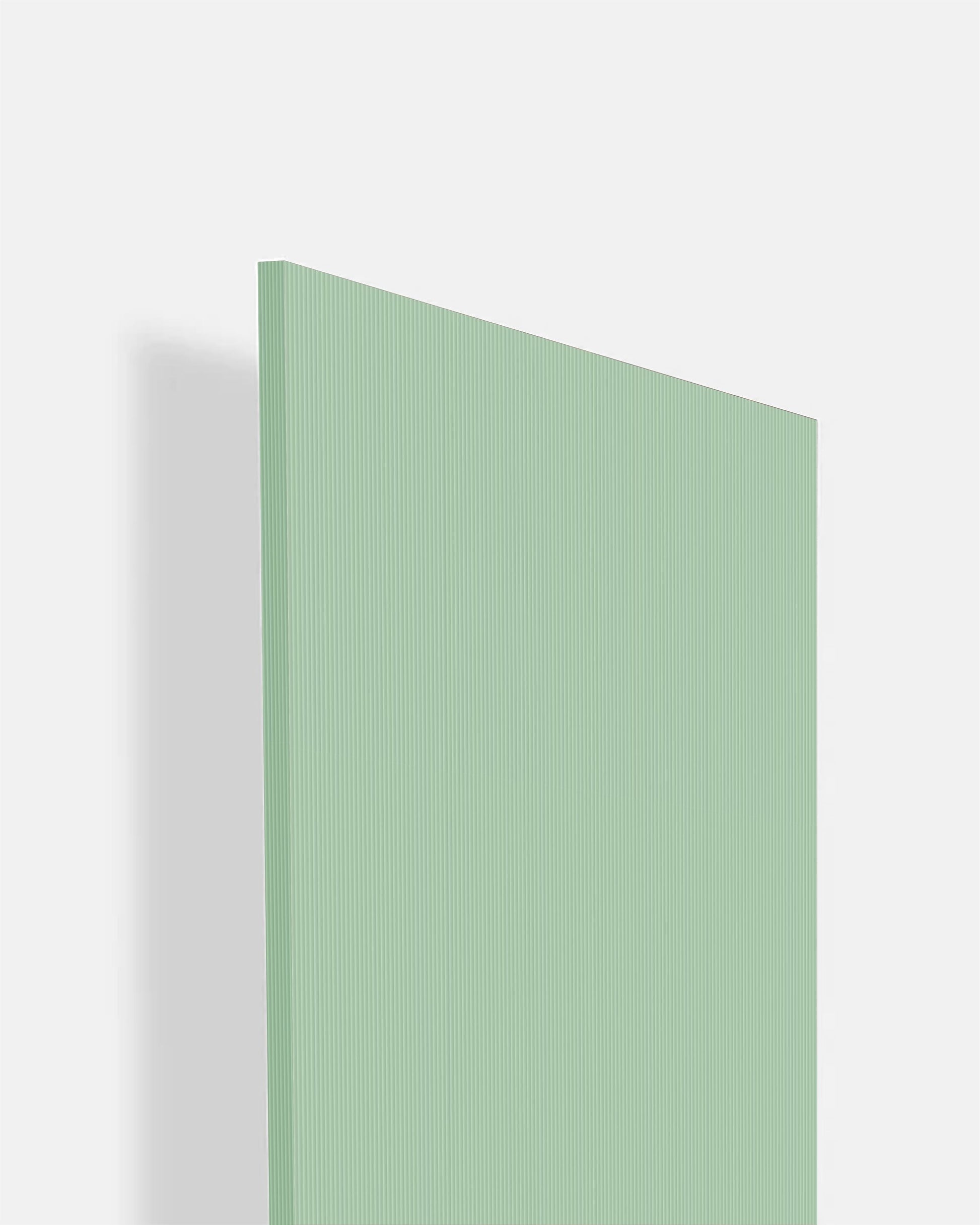 Mint Green - BF 9183 Green Fluted Texture Laminate - Dorby mica