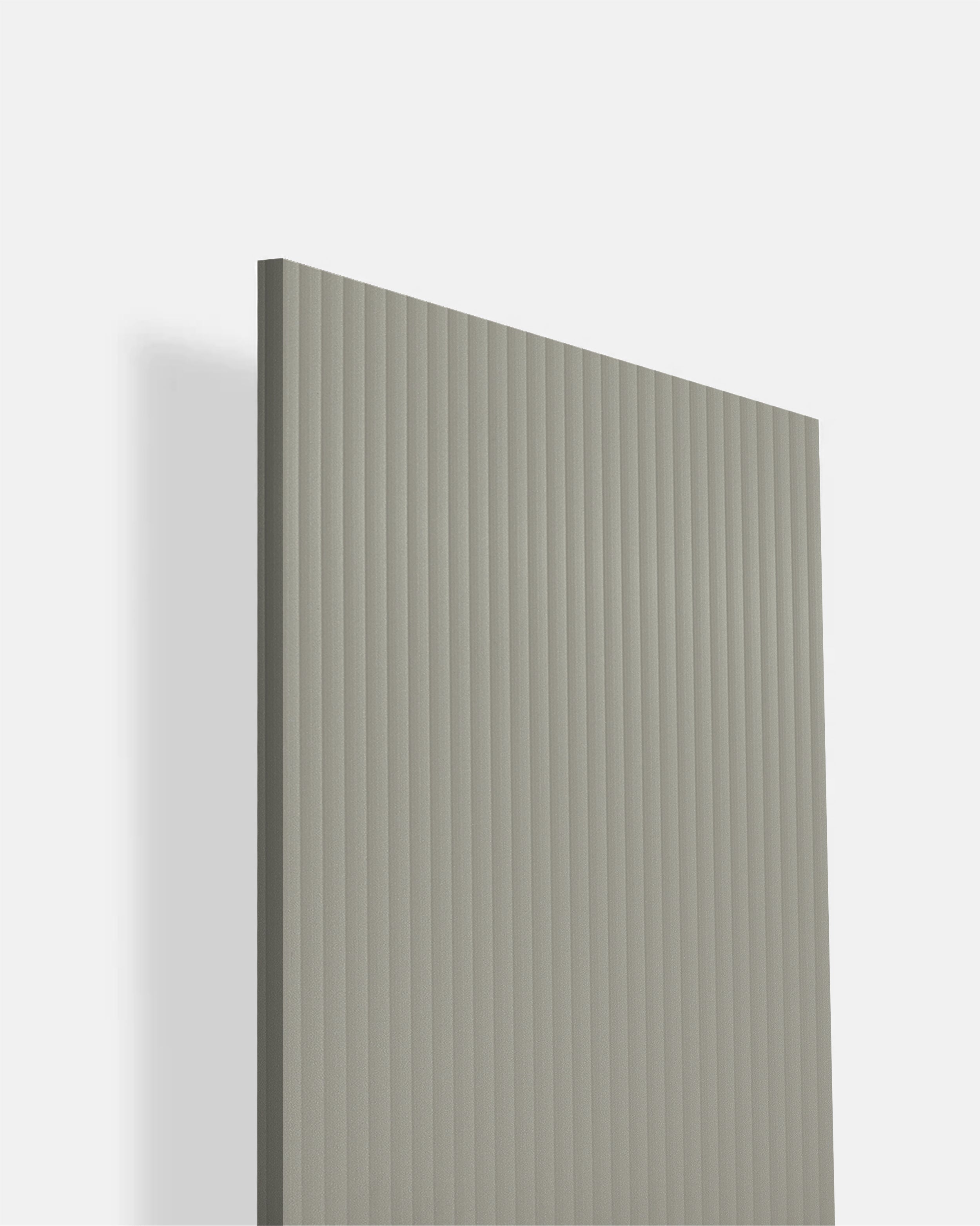 Osaka Ivory - BF 9196 Grey Fluted Texture Laminate - Dorby mica