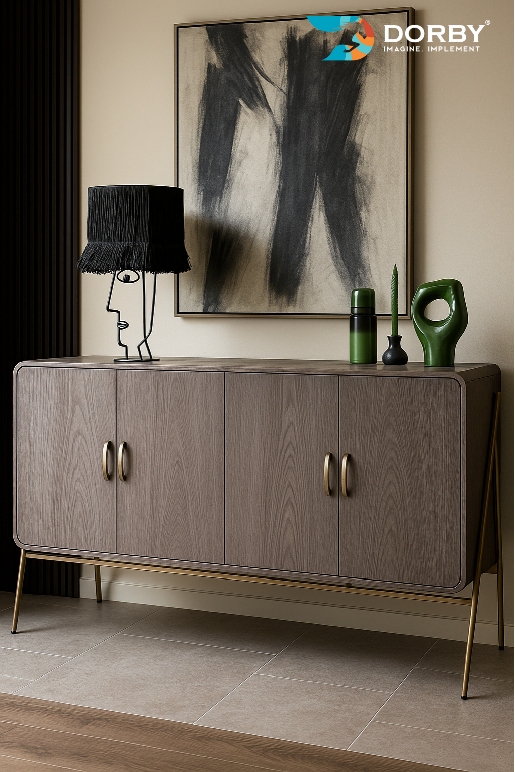 Live Walnut - CD 1569 Grey Wood Texture Laminate - Dorby mica