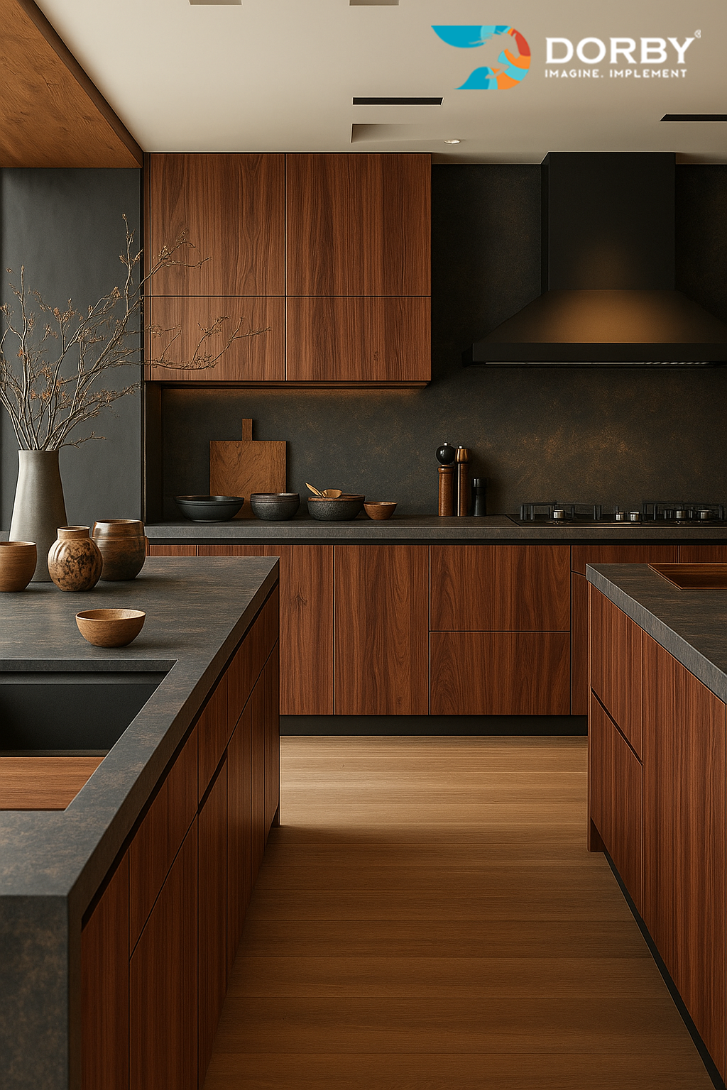 Real Teak - CL 98877 Brown Wood Texture Laminate - Dorby mica