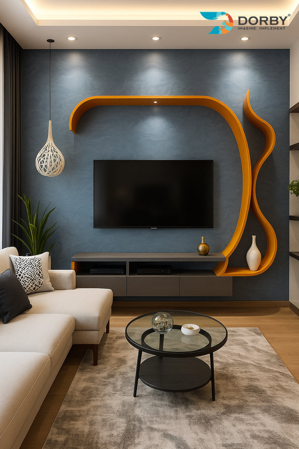 Whyte Blue - CO 179 Grey Designer Texture Laminate - Dorby mica
