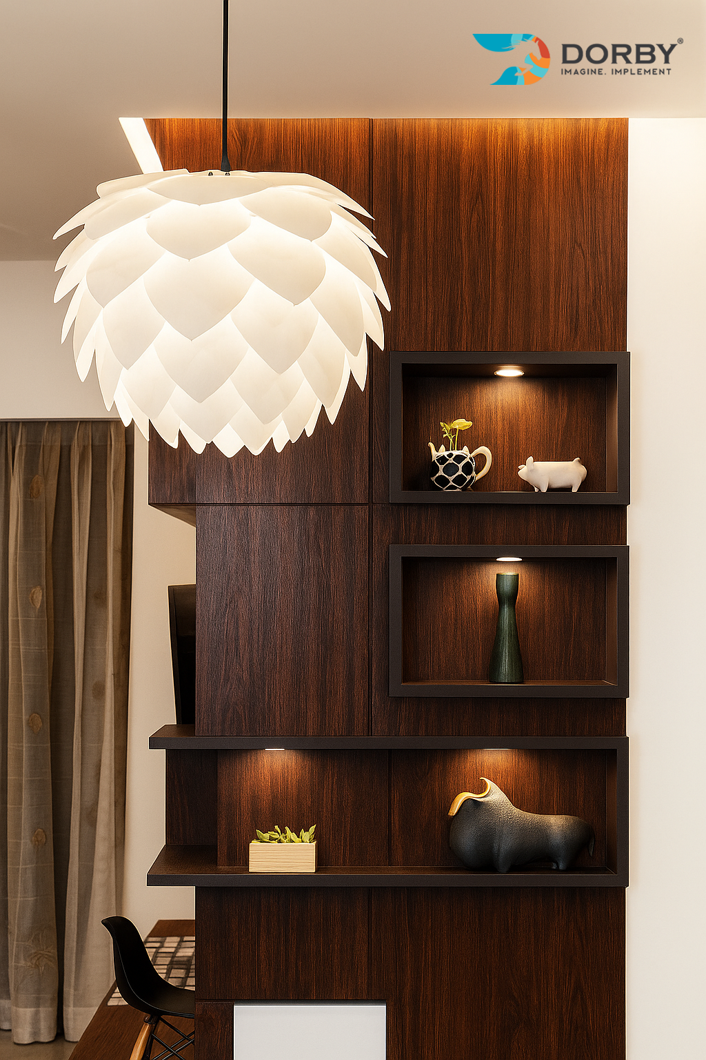 Bolvia Walnut - CW 9055 Brown Wood Texture Laminate - Dorby mica