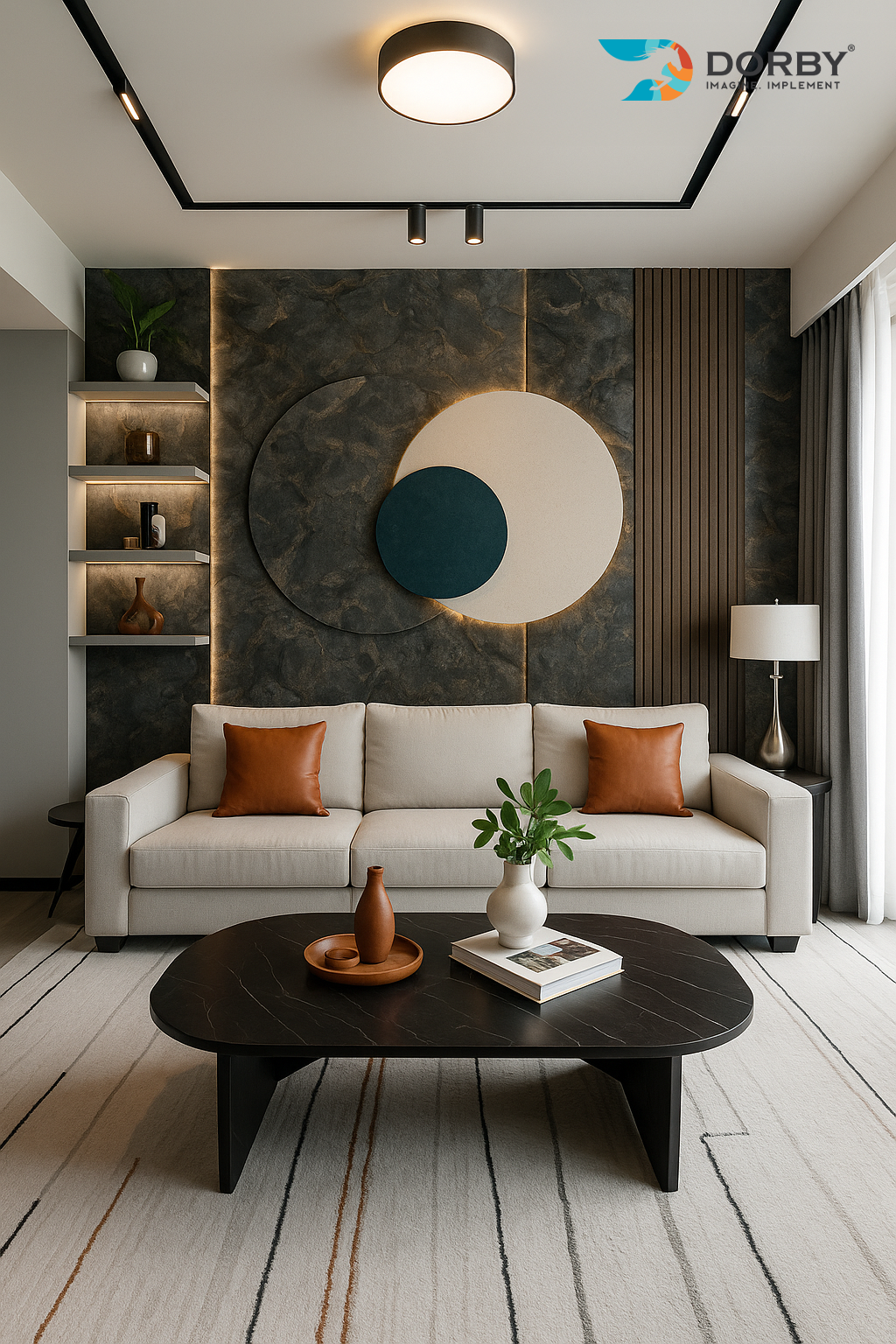 Terra Vista - CY 15208 Grey Marble & Stone Texture Laminate - Dorby mica