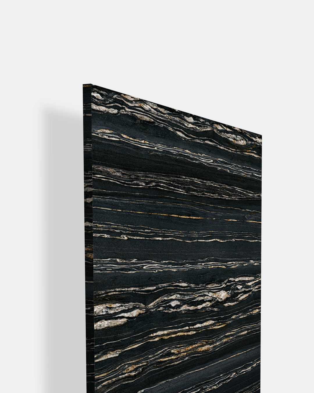 Stromboli - CY 2003 Black Marble & Stone Texture Laminate - Dorby mica