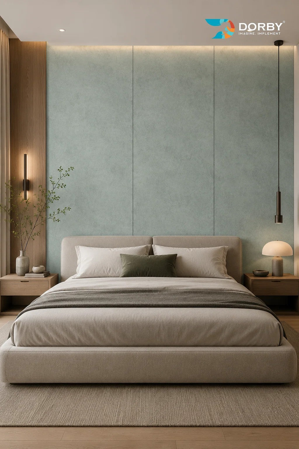 Mossvia Green Texture Laminate