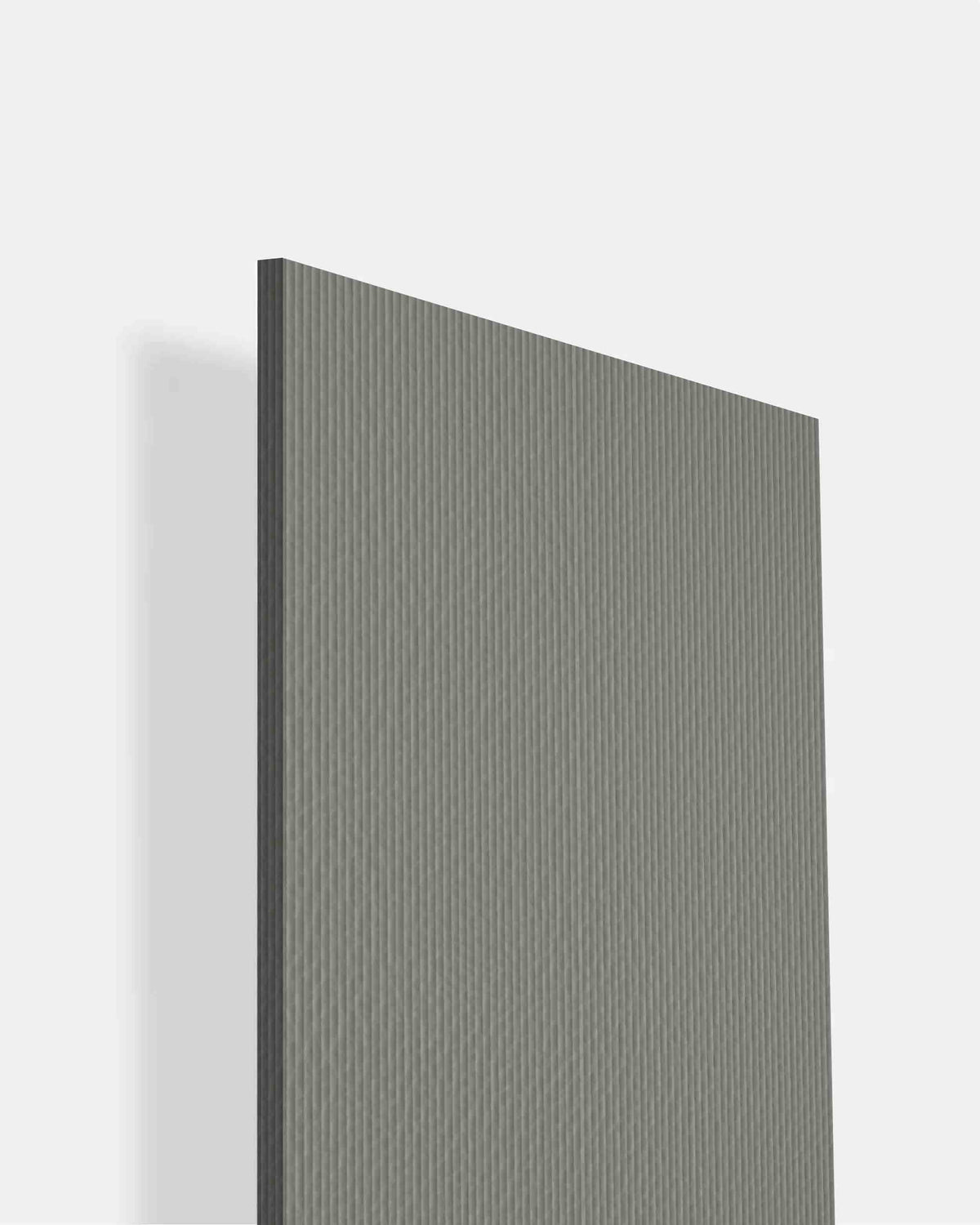 Gothic Grey Fluted Texture Laminate