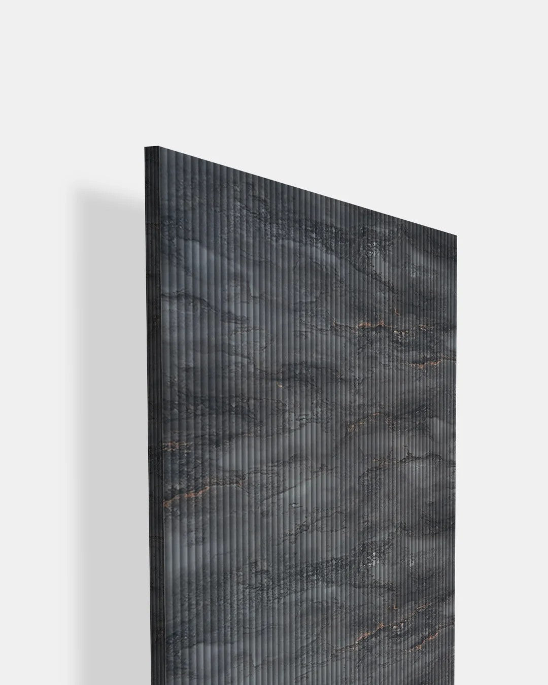 Volca Grey Fluted Texture Laminate