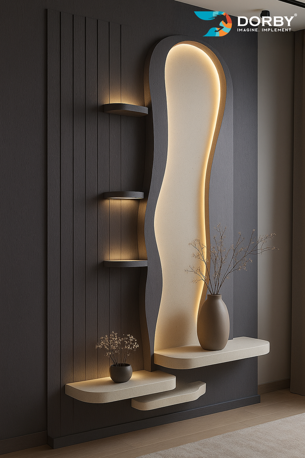 Dove Grey - EW 70150 Grey Wood Texture Laminate - Dorby mica