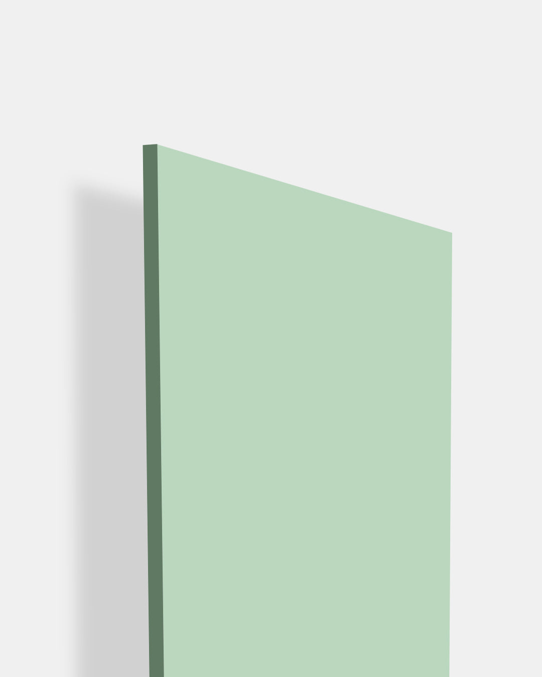 Mint Green - FM 9183 Green Plain Colors Matte Laminate - Dorby mica