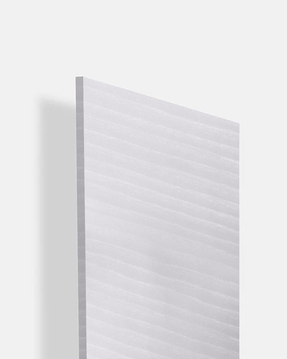 Sea Pearl - FS 70156 White Fluted Texture Laminate - Dorby mica