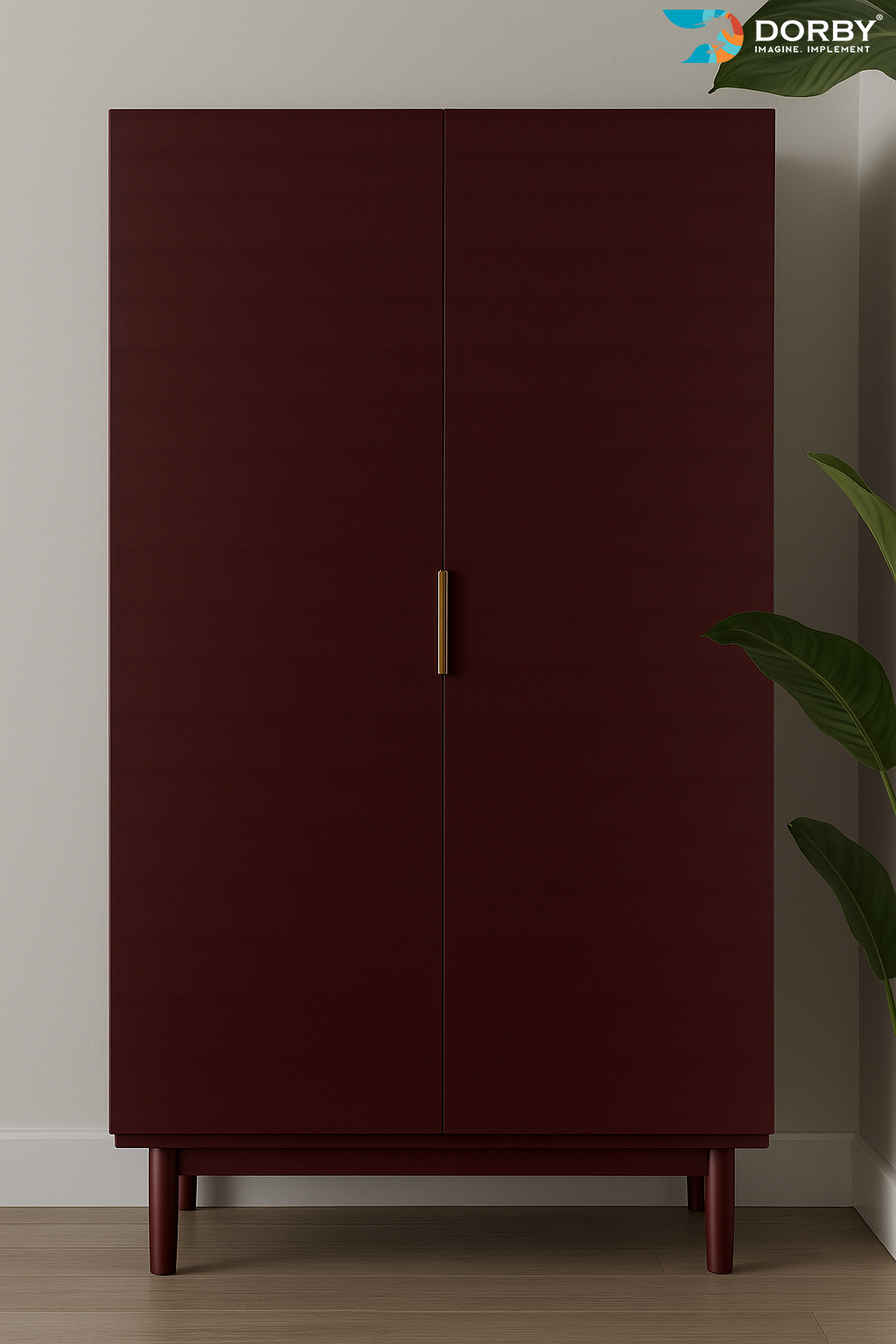 Brick Brown - FS 70167 Brown Designer Texture Laminate - Dorby mica