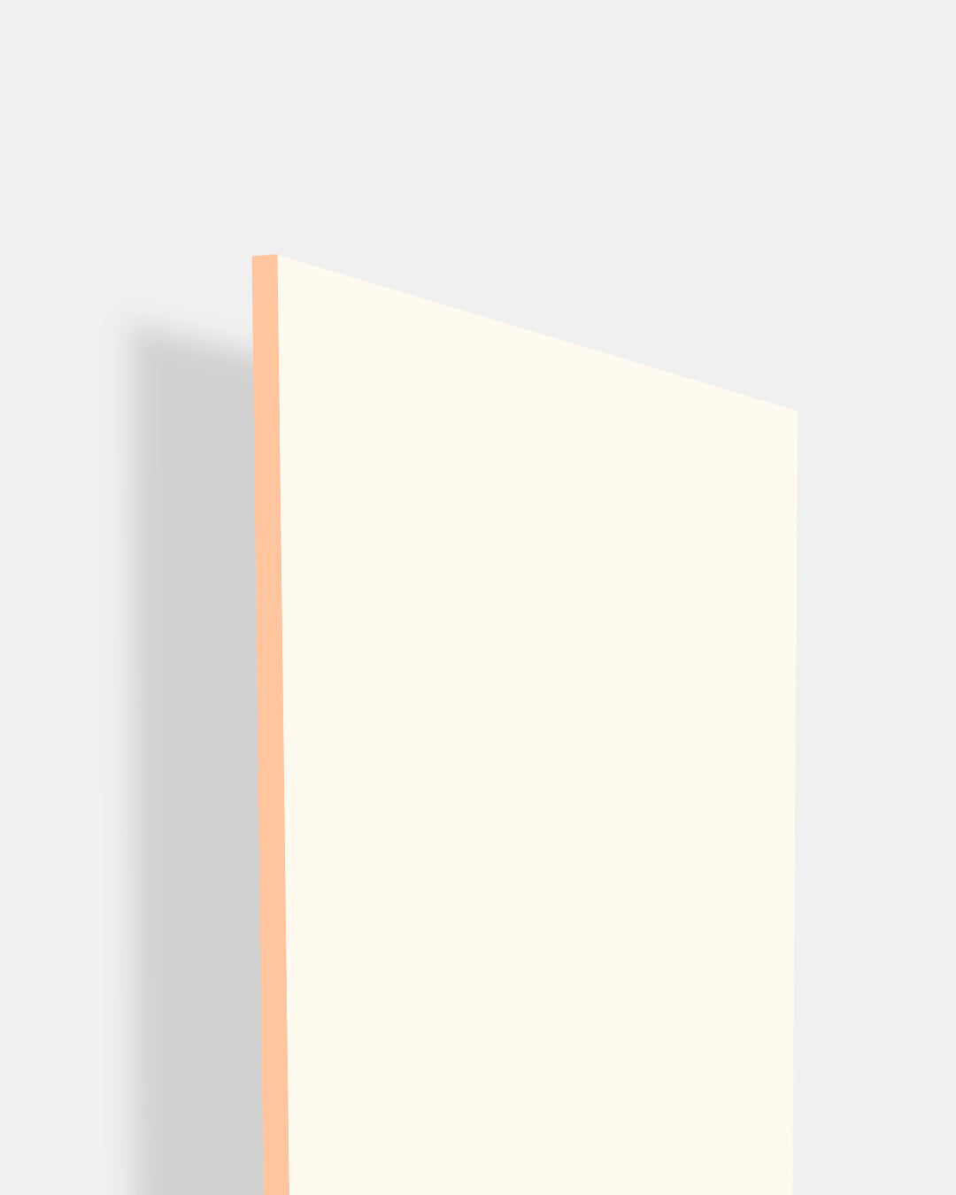 Frosty White - GL 104 Ivory Plain Colors Gloss Laminate - Dorby mica