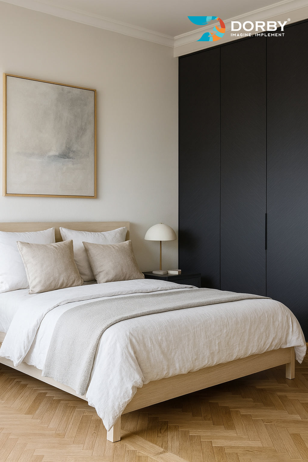 Rosetta Alaya - GL 9068 Black Designer Gloss Laminate - Dorby mica