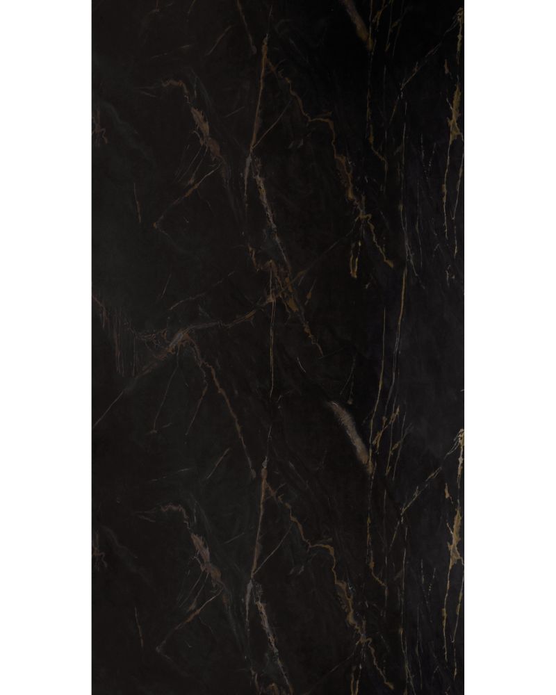 Cimmerian Gold - GL 9307 Black Marble & Stone Gloss Laminate - Dorby mica