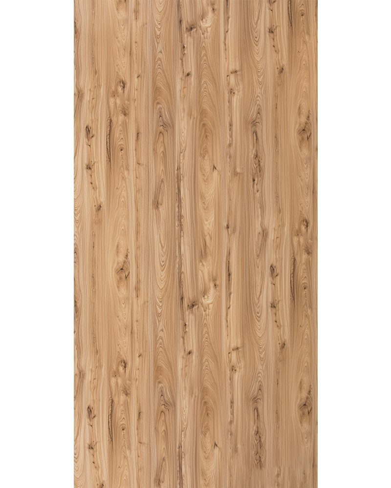 Monarch Elm  - HG 1547 Brown Wood High Gloss Laminate - Dorby mica