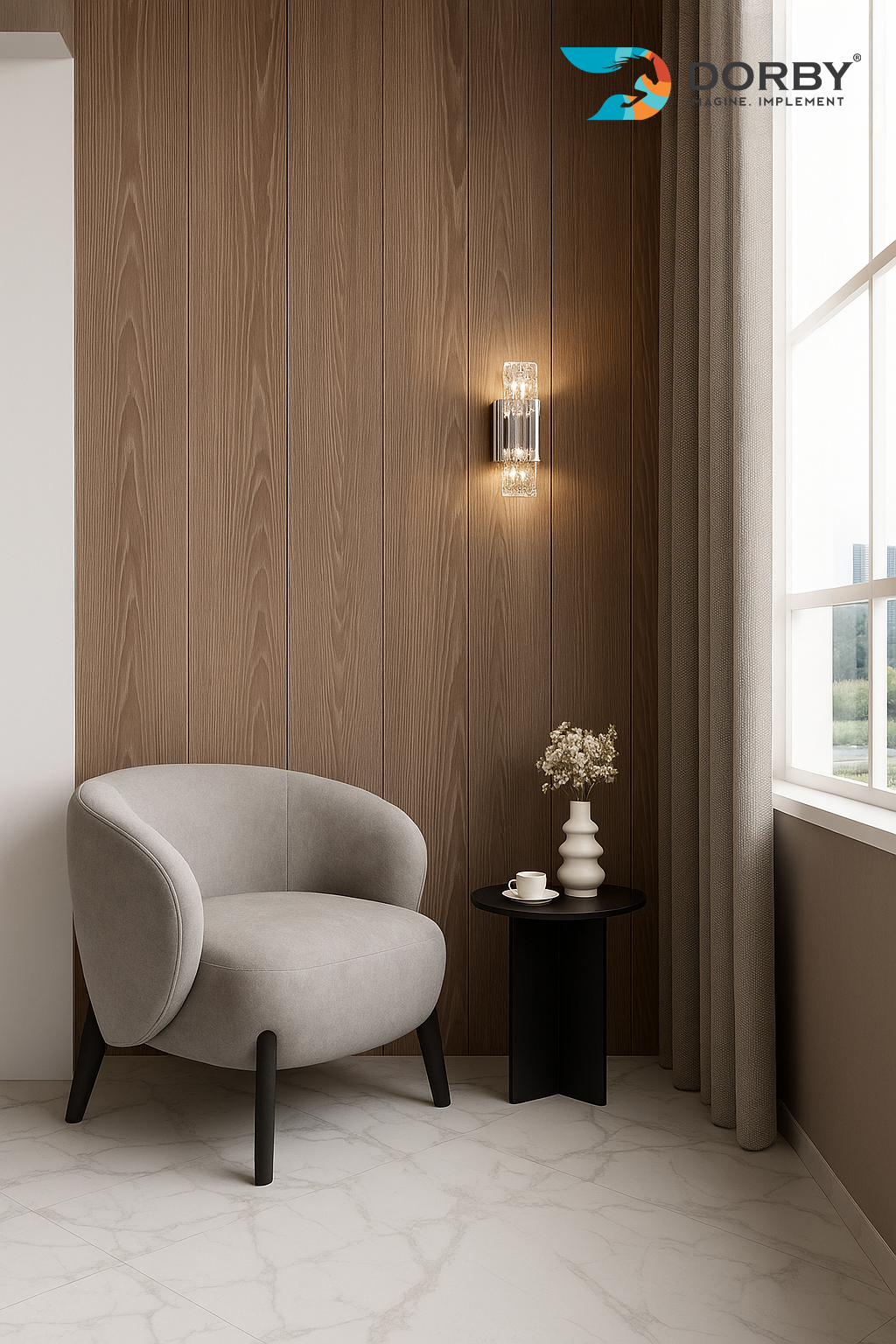 Silvadora - HG 1592 Grey Wood High Gloss Laminate - Dorby mica