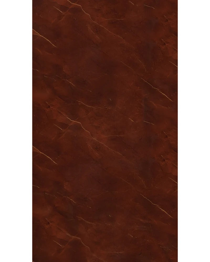 Rosso Marble Brown Marble & Stone High Gloss Laminate
