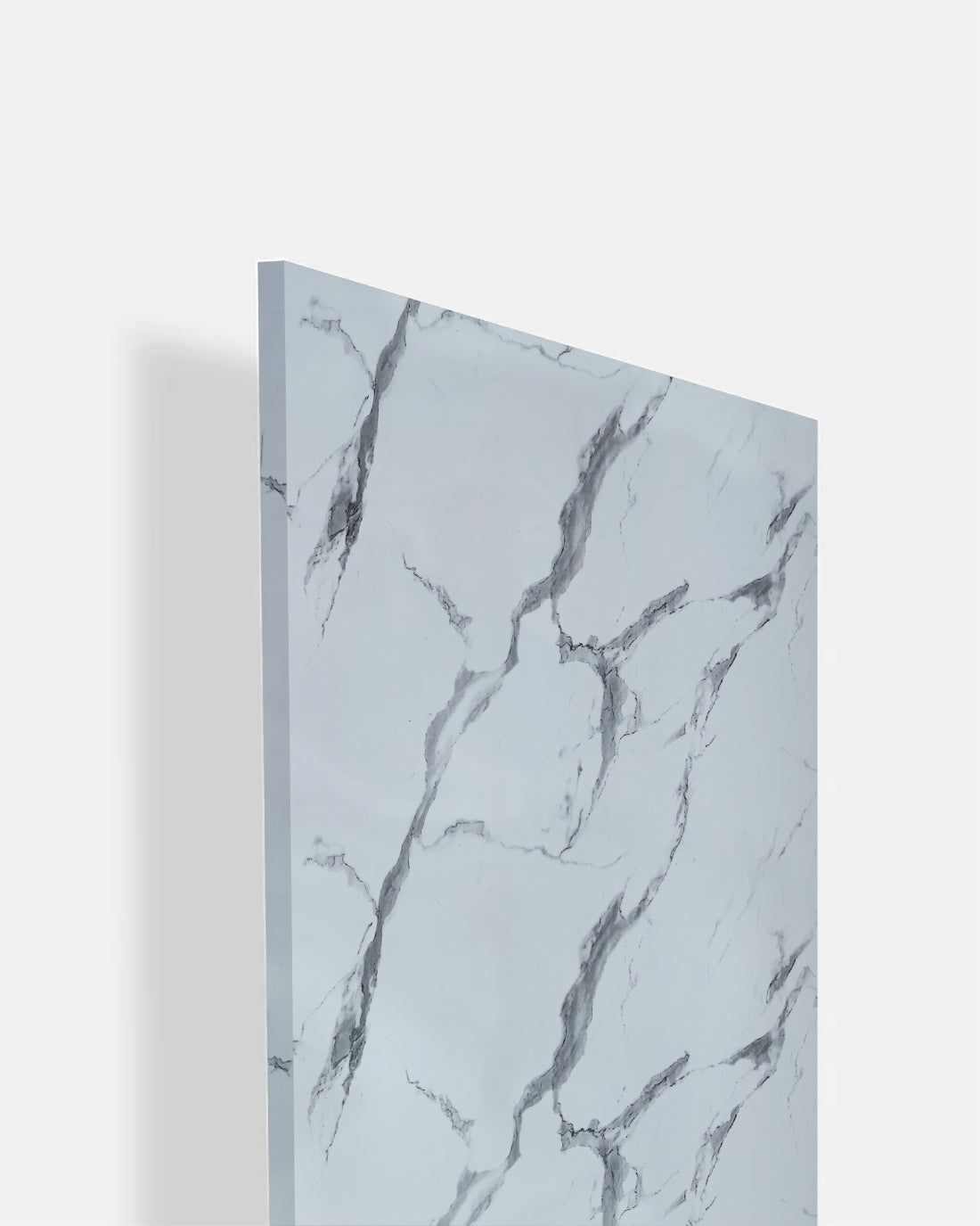 Satvario - HG 8018 Grey Marble & Stone High Gloss Laminate - Dorby mica