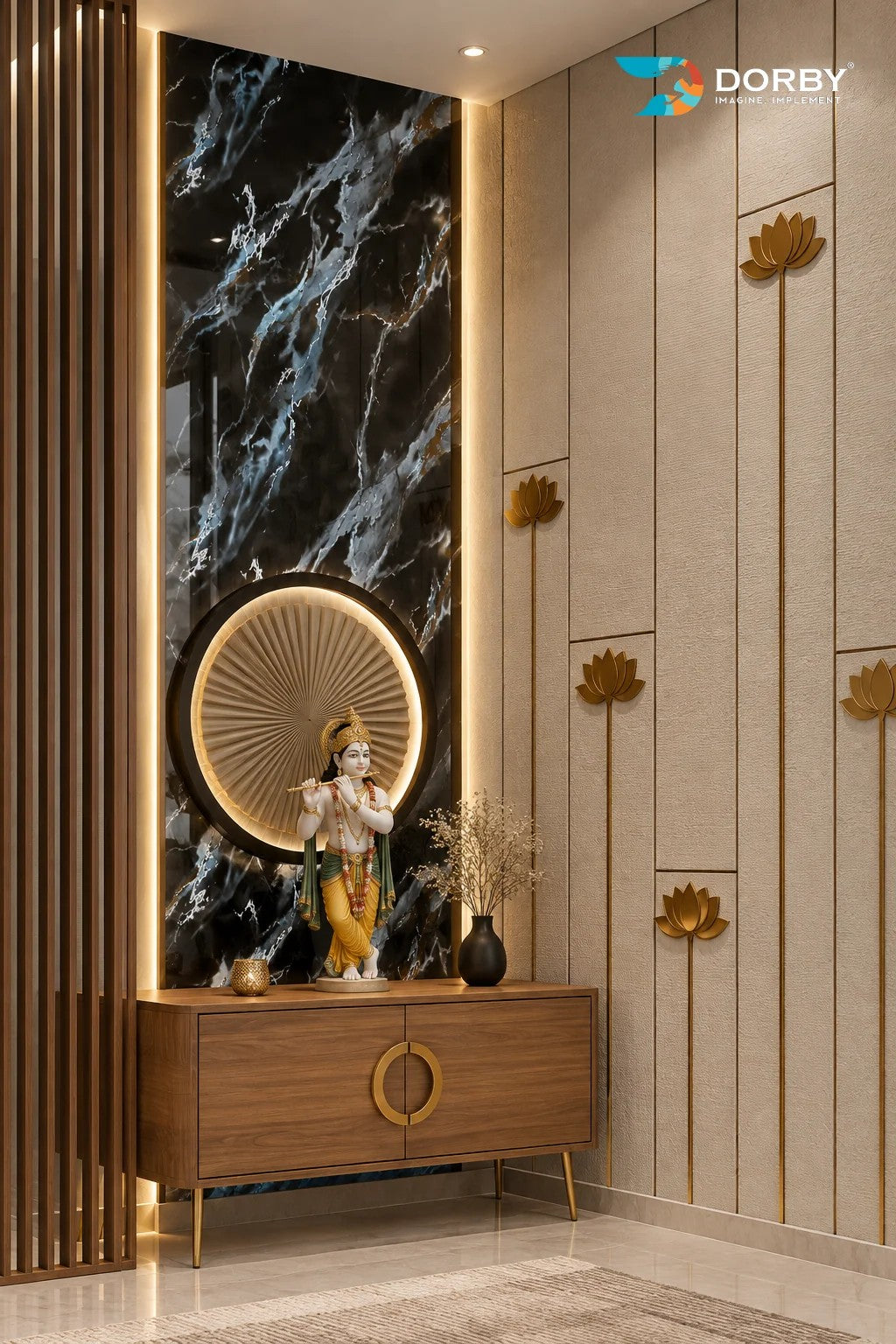 Nero Marquing Black Marble & Stone High Gloss Laminate