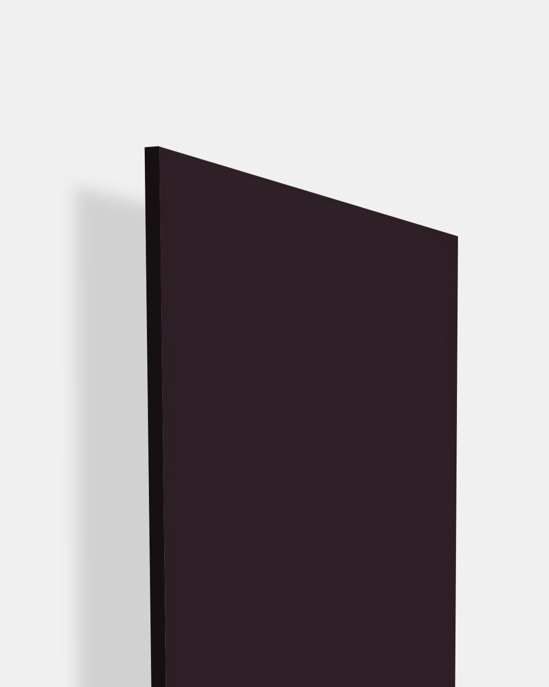 Black Currant - HG 8116 Black Plain Colors High Gloss Laminate - Dorby mica
