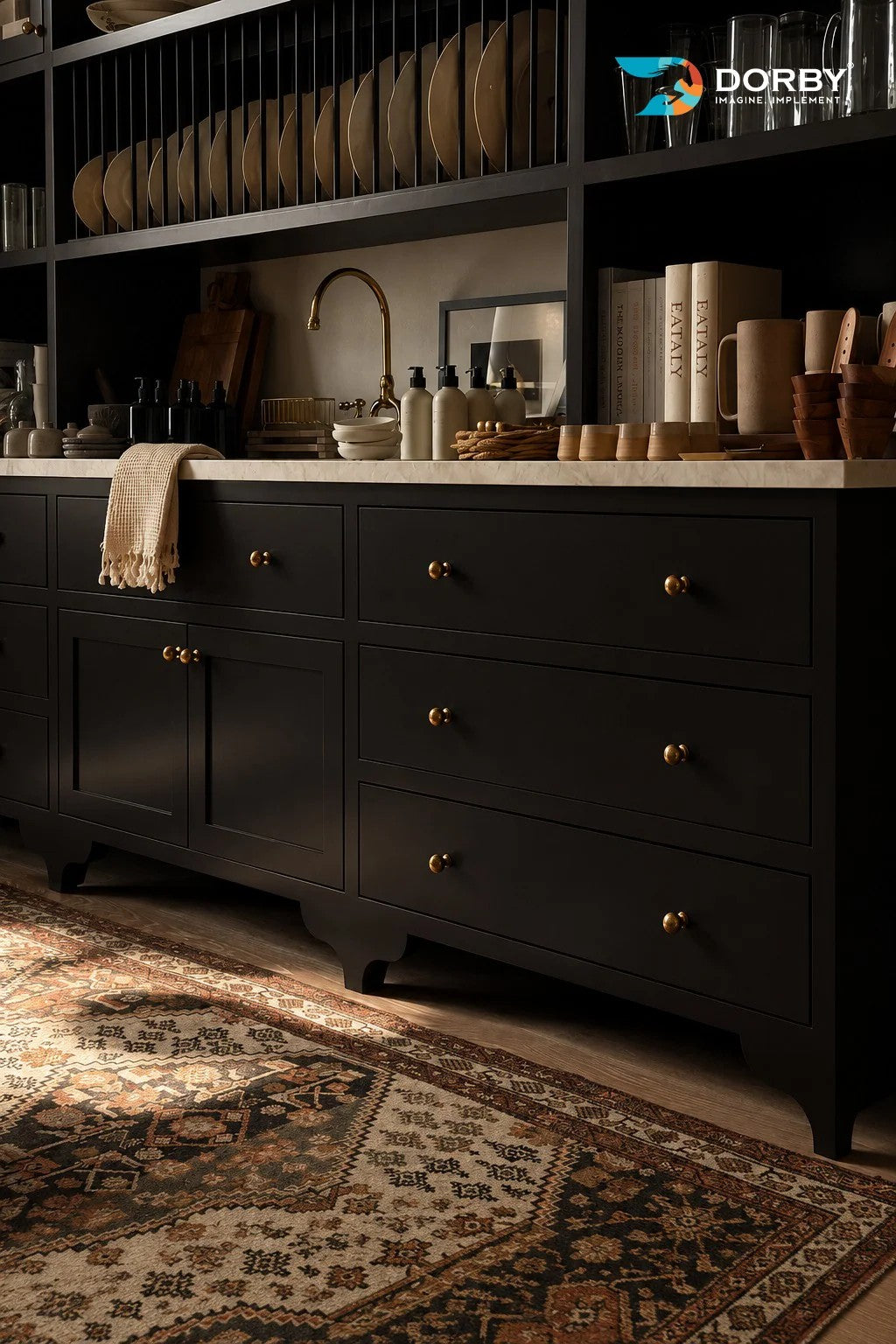 Chocolate Black Plain Colors High Gloss Laminate