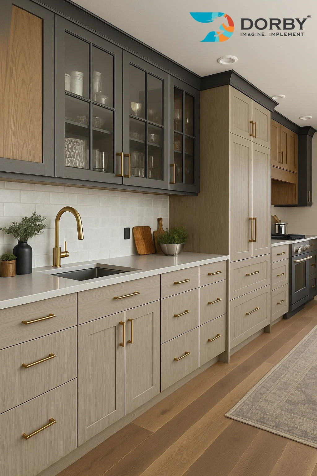 Antico Oak Grey Wood High Gloss Laminate