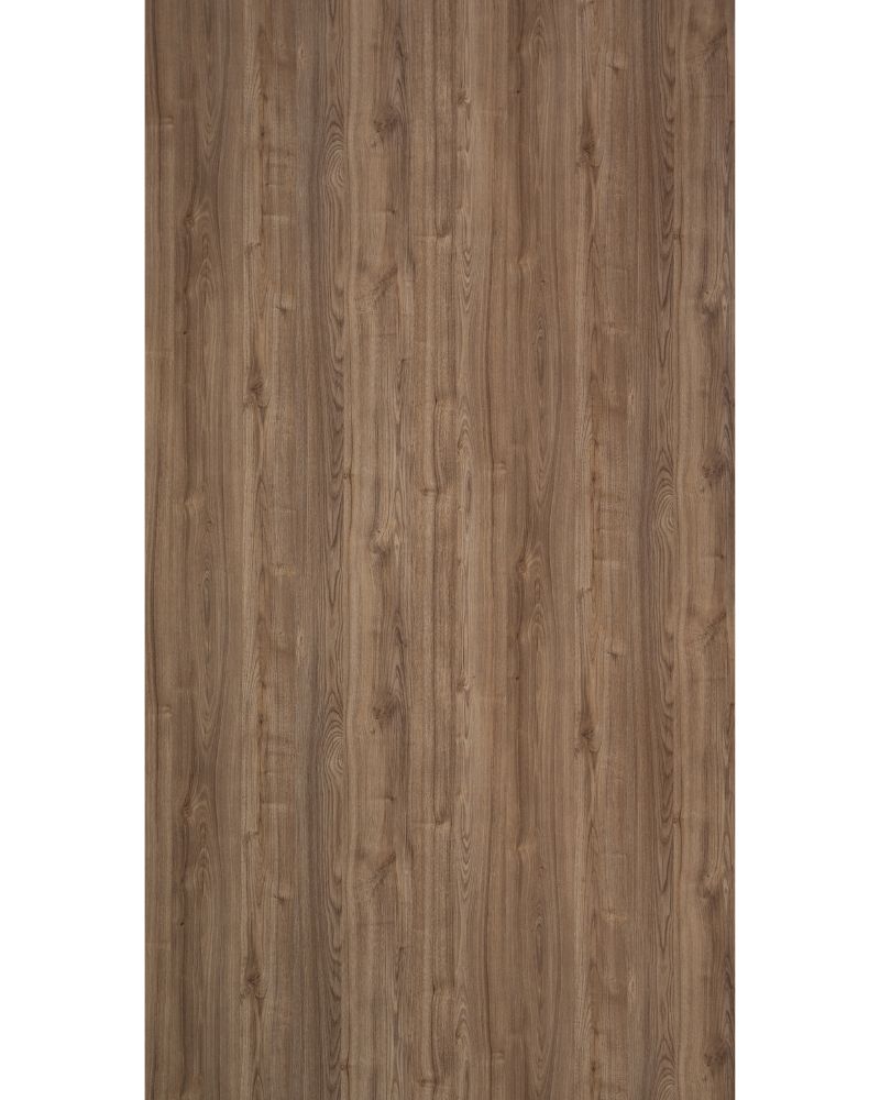 Expresso Natural Elm - HG 864 Brown Wood High Gloss Laminate - Dorby mica