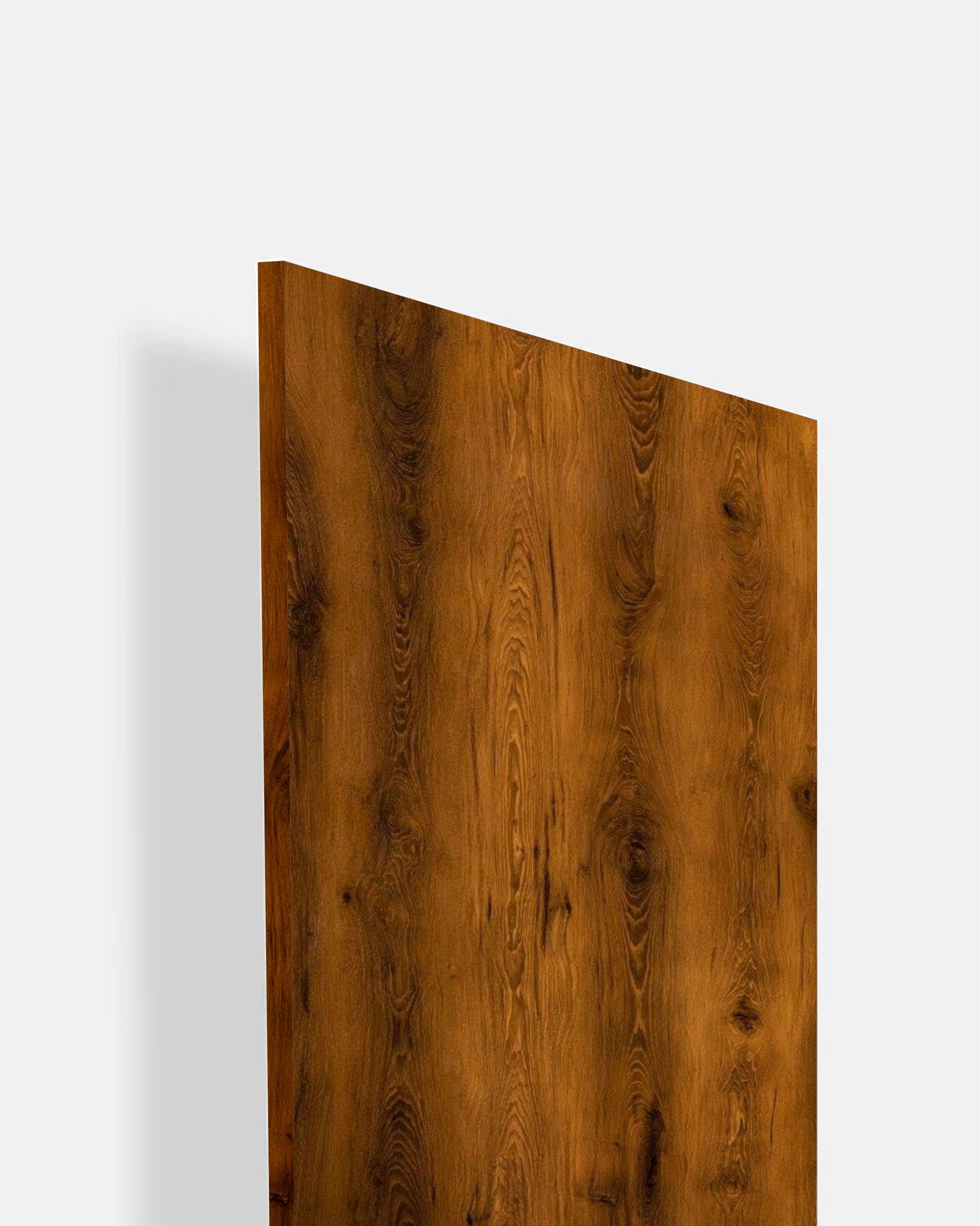 Knotty Olmo Walnut - HG 9048 Brown Wood High Gloss Laminate - Dorby mica