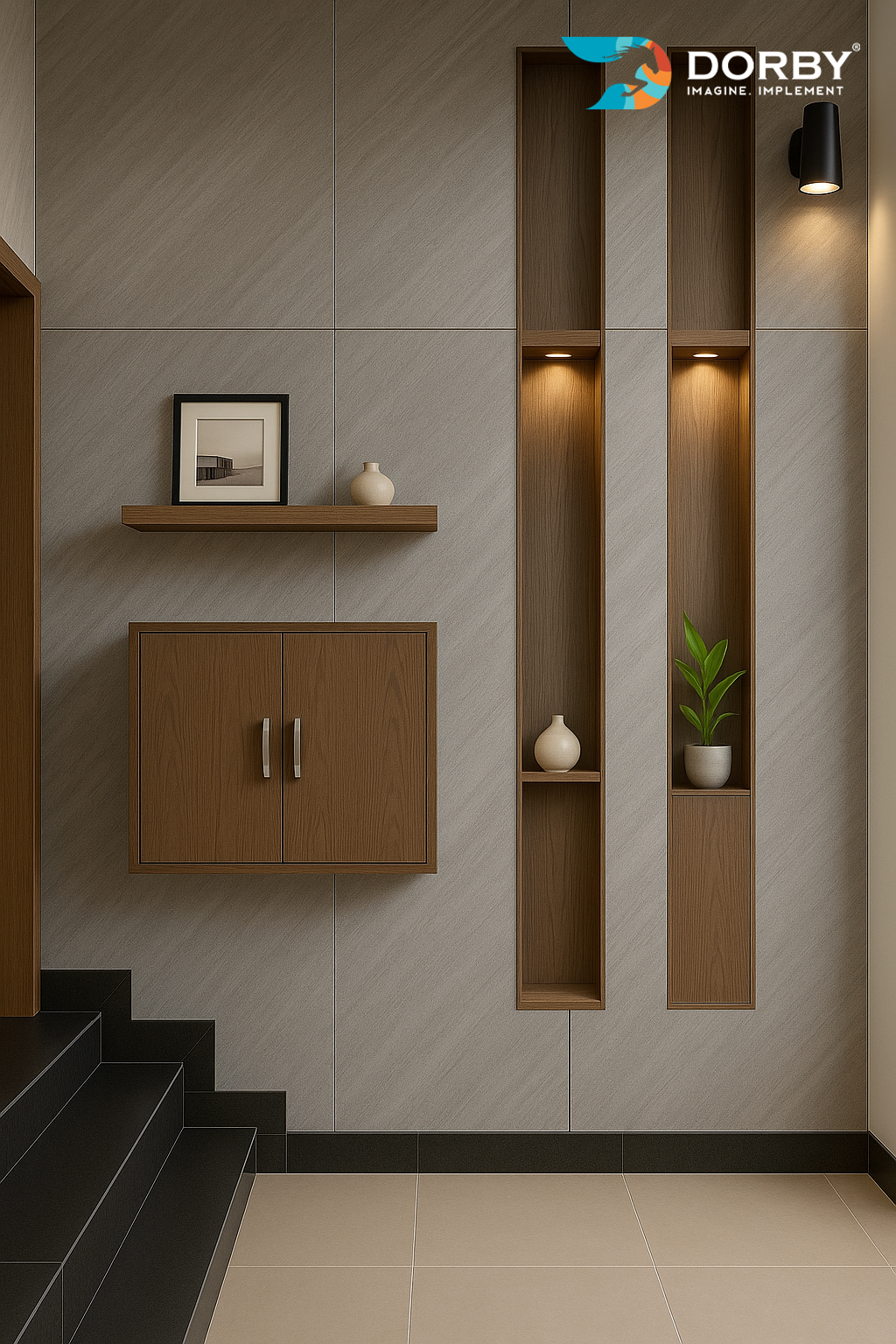 Sequoia Pearl - HG 9065 Grey Marble & Stone High Gloss Laminate - Dorby mica